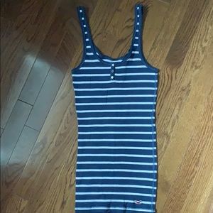 Striped hollister tank top